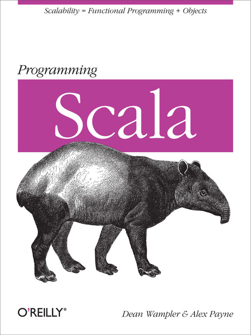 Cover image for Programming Scala